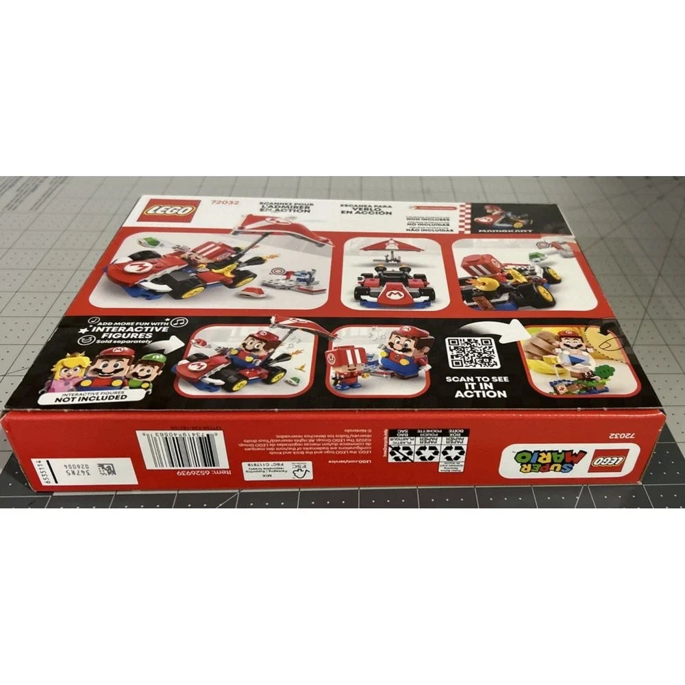 Lego 72032 Super Mario Standard Kart Mariokart New Sealed